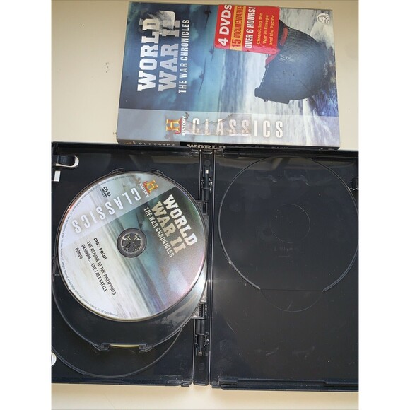 World War II: The War Chronicles (DVD, 2011, 4-Disc Set) EUC - Picture 4 of 8